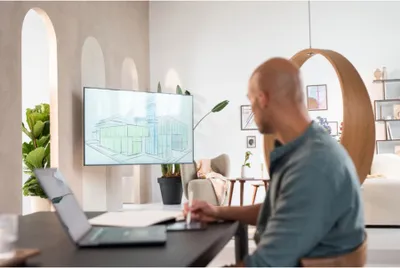 Produktbild von Vogels TVM Signature 7675 PRO Elektrische TV-Wandhalterung 40 - 77 Zoll