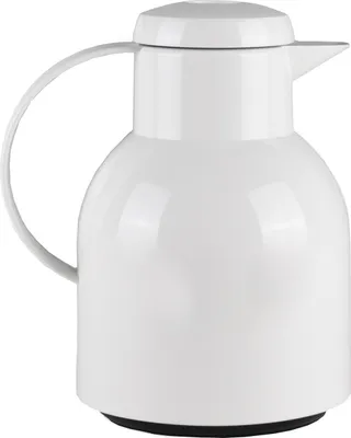 Produktbild von emsa Isolierkanne SAMBA 1 Liter QuickPress, Farbe Weiß