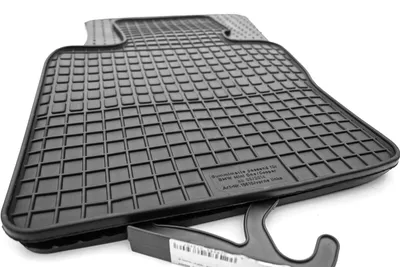 Immagine prodotto di Tappetini in gomma per Mini F56 dal 2014> Tappetini in gomma per tutte le stagioni 4 pezzi neri