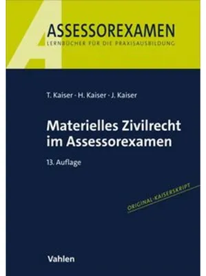Immagine prodotto di Materielles Zivilrecht im Assessorexamen