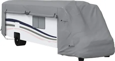Produktbild von vidaXL Schutzhülle für Wohnmobil Grau 870x235x275 cm Vliesstoff