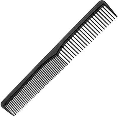 Produktbild von Carbon Kamm Anti-Statisch-Anti-Bruch-Haarkamm aus hochfestem Carbon-Kunststoff-Friseur-Haarschneidekamm und Styling-Kamm-Haar und Bartkamm für Männer