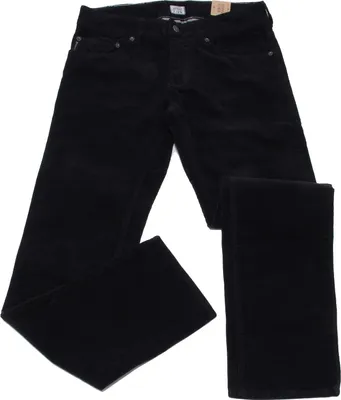 Obrázek produktu pro 6094R ARMANI JUNIOR dětské modré bavlněné sametové kalhoty děti