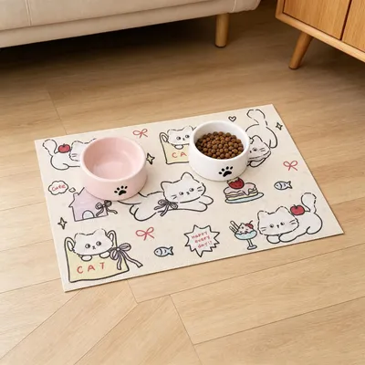 Immagine prodotto di Tappetino antiscivolo per animali domestici (confezione da 2)