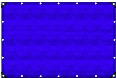 Produktbild von PE-Gewebeplane 90 blau 6 x 10 m 91224
