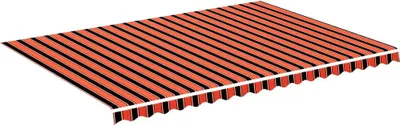 Obrázok produktu pre vidaXL Markíza oranžová a hnedá 5x3,5 m