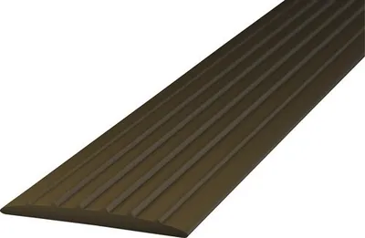 Produktbild von Prinz Übergangsprofil Weich-PVC braun selbstklebend 35 x 1000 mm