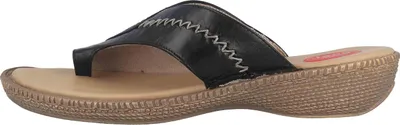 Produktbild von Jana Pantoletten in Übergrößen Schwarz 8-8-27111-28 001 große Damenschuhe