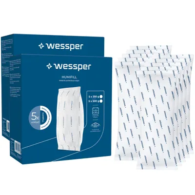 Produktbild von 10x Luftentfeuchter Nachfüllbeutel - Granulat im 500g – verhindert Moder, üble Gerüche, Stockflecken – Raum-Entfeuchter