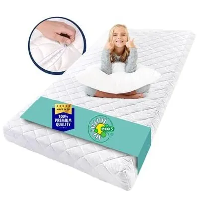 Image de Matelas pour enfant Kids Collective  80 x 100 cm, blanc, sans drap-housse