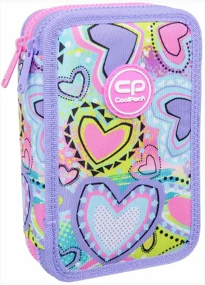 Produktbild von CoolPack Piórnik z wyposażeniem Jumper 2 Pastel Heart
