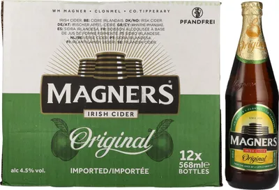 Image de Magners Irish Cider ORIGINAL 4,5% Vol. 12x0,568l