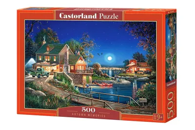 Zdjęcie produktu dla Puzzle 500 elementów „Jesienne wspomnienia” 53421
