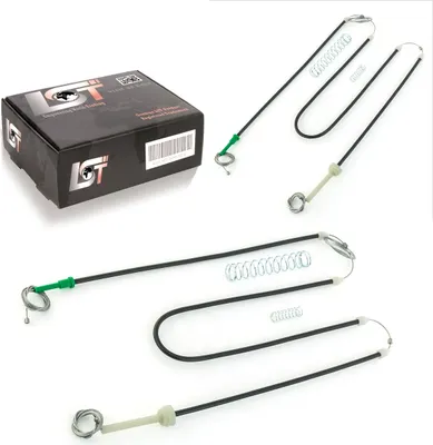Produktbild von 2X Fensterheber Reparatursatz Seilzug Set Vorne Links + Rechts Für Bmw 5Er (E39)