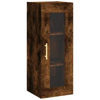 Productafbeelding van Bovenkast 34,5x34x90 cm gerookt eikenkleurig