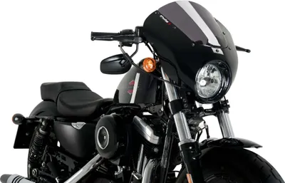 Immagine prodotto di Cupolino PUIG semicarenato fumè scuro per Harley davidson