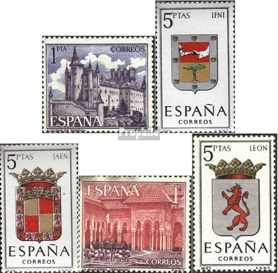 Produktbild von Briefmarken Spanien 1963 Mi 1436,1437,1438,1439,1443 (kompl.Ausg.) postfrisch Sondermarken