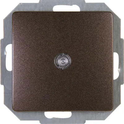 Produktbild von Kopp Paris Taster, beleuchtet, IP 20, palisander-braun, 250V, 651376084