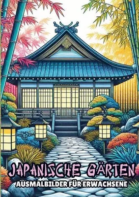 Produktbild von Ausmalbilder für Erwachsene - Japanische Gärten