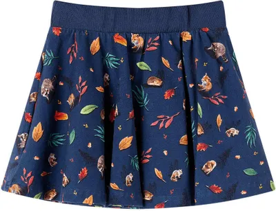 Produktbild von Kinderrock Marineblau Gr. 116 mit Tiermotiv