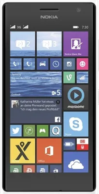 Produktbild von Nokia Lumia 730 Smartphone (Snapdragon 400 white Vorfware)