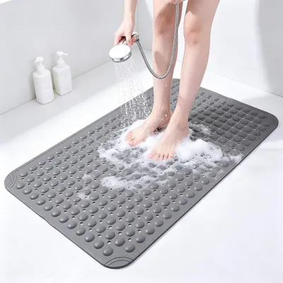 Produktbild von Rutschfeste Duschmatte 60×90 cm, große Antirutschmatte für Dusche