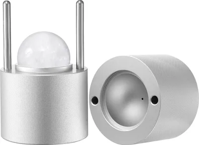 Zdjęcie produktu dla Prasa do kul lodowych metaliczna 53mm aluminiowa z akcesoriami do drinków