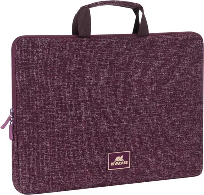 Zdjęcie produktu dla RIVACASE 7913 bordowo-czerwony pokrowiec na laptopa 13.3 z uchwytami