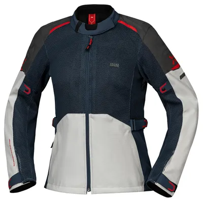 Image de iXS Damska kurtka Tourster-BigAir 1.0 jasnoszaro-niebiesko-czerwona D2XL (Kobiety)
