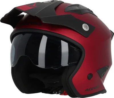 Produktbild von Jet Helm ACERBIS Jet Aria Metallic Matt Rot größe L