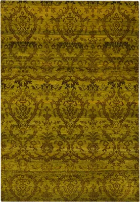 Productafbeelding van Damask 13, olijfkleur, afmetingen 168x238