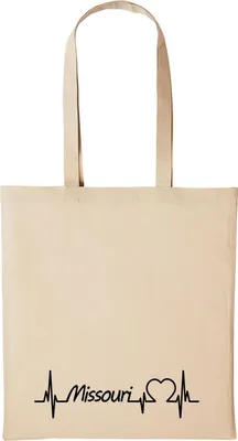 Produktbild von Huuraa Baumwollbeutel Missouri Geschenk Einkaufstasche Natural 10 Liter Baumwolle Missouri Accessoire