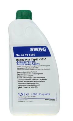 Produktbild von SWAG Kühlmittel Kühlerfrostschutz 1,5L Gelb -35°C Antifreeze Fertigmischung type D