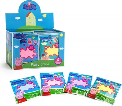 Obrázek produktu pro PEPPA PIG - Nadýchaný sliz - 4 barvy assort
