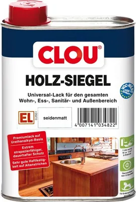 Produktbild von Clou Holz Siegel 250 ml seidenmatt