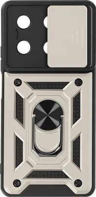 Produktbild von Avizar, Schutzhülle für Xiaomi Redmi Note 13 5G Ring Halterung Kameraabdeckung, Gold
