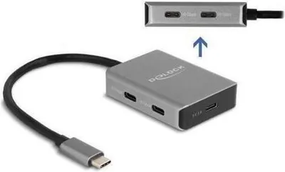 Obrázek produktu pro DELOCK USB 10 Gbps 4 Port USB Type-C Hub mit USB Type-C