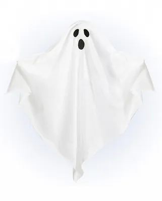 Produktbild von Weißer Geist als Halloween Hängefigur