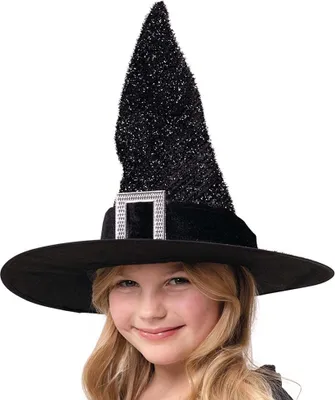 Produktbild von Kinder Hexenhut schwarz