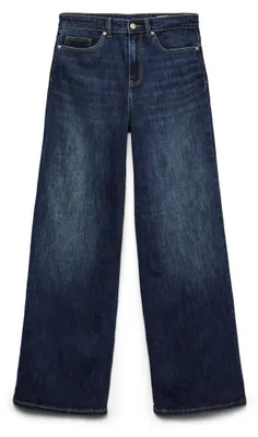 Produktbild von Vero Moda 10349322_2114_63_1000, Jeans, Weiblich, Dunkelblau, XL, Use detergent; Wringing allowed, Line drying, Nicht bleichen