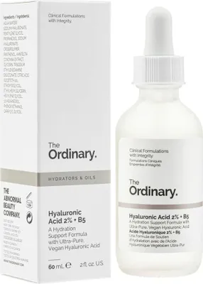 Imagen del producto de Sérum facial The Ordinary ÁCIDO HIALURÓNICO 2% + B5, 60 ml