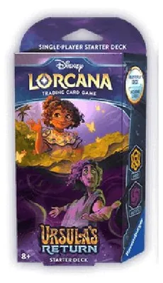 Obrázek produktu pro Lorcana Ursulas Return: Amber & Amethyst Starter Deck