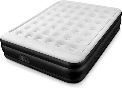 Image de Gonflage électrique – Matelas pneumatique à deux couches – Matelas gonflable confortable pour la nuit – Convient à une utilisation en intérieur et en extérieur – Idéal pour les invités, le camping et les vacances – Matelas pneumatique Stevia