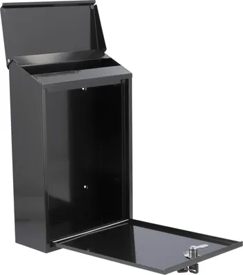 Image de Boîte aux lettres 400x250x100mm noir