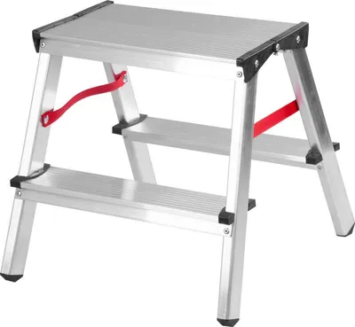 Obrázek produktu pro Schůdky Strend Pro DD3, 2x3 stupně, 125 kg, ALU, oboustranné, bez madla