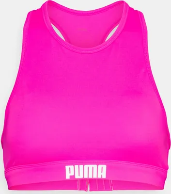 Produktbild von PUMA SWIM WOMEN RACERBACK SWIM TOP neon pink XS