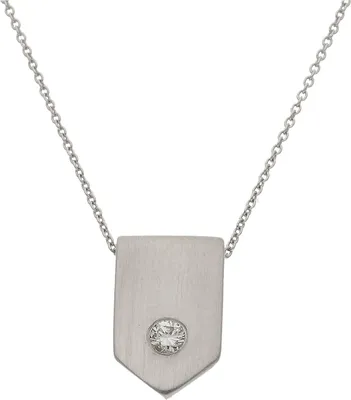 Produktbild von JuwelmaLux Anhänger 585/000 (14 Karat) Weißgold mit Brillant JL30-02-2768