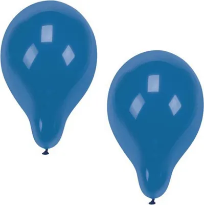 Produktbild von PAPSTAR Luftballons Durchmesser: 250 mm blau 10 Stück