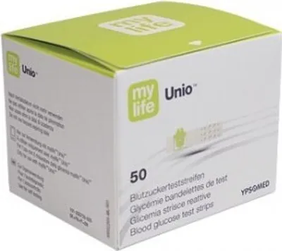 Obrázek produktu pro Mylife Unio Testovací proužky na glykémii 50ks