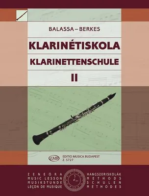 Produktbild von Klarinettenschule Band 2 (dt/un)